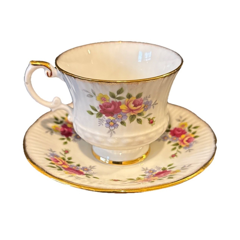 Elizabethan Bone China Tea Cup Teacup English‎ Garden Colorful Floral England